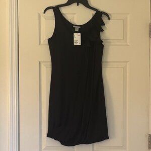 H&M BUBBLE COCKTAIL DRESS Size 4 in color Black